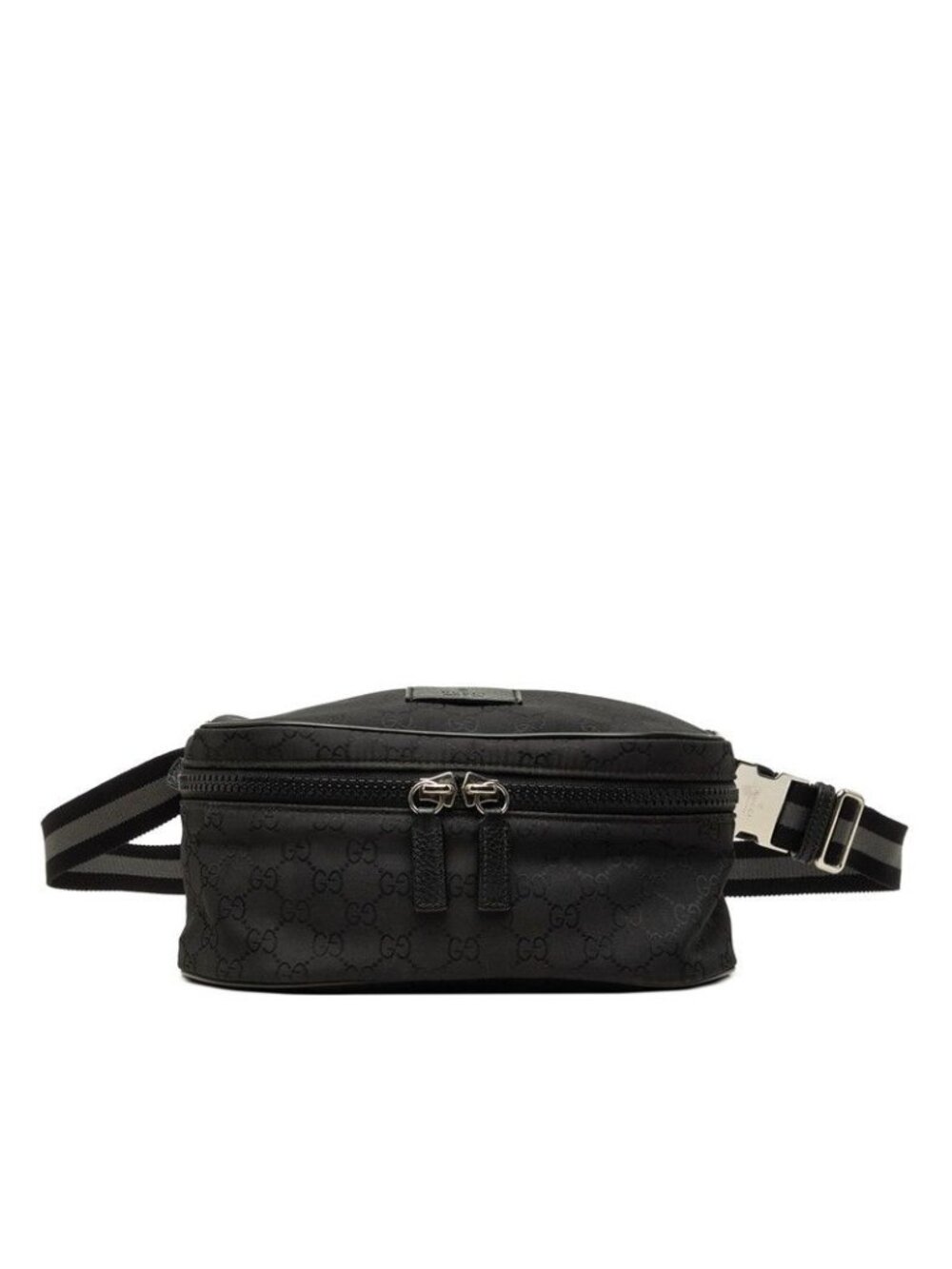 Gucci GG Nylon Waist Bag Black
